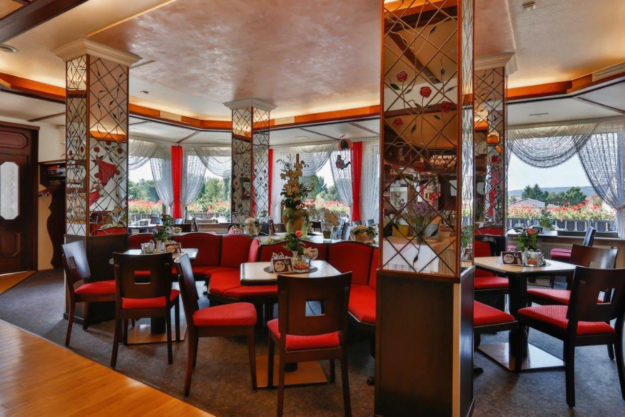 Themen Hotel Terrassen Cafe Bad Münder am Deister Exterior foto